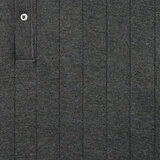 Chaps Men's Ribbed Knit Polo in Charcoal Chaps Men's Ribbed Knit Polo in Charcoal