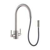 AQUATREND PULL OUT DUAL LEVER TAP