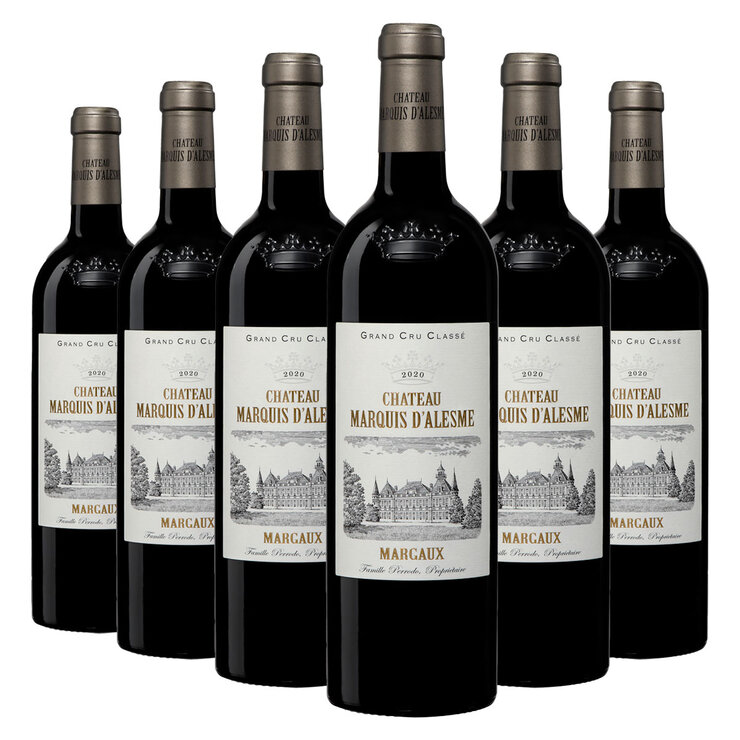 Chateau Marquis d'Alesmes Margaux GCC 2020, 6 x 75cl Chateau Marquis d'Alesmes Margaux GCC 2020, 6 x 75cl