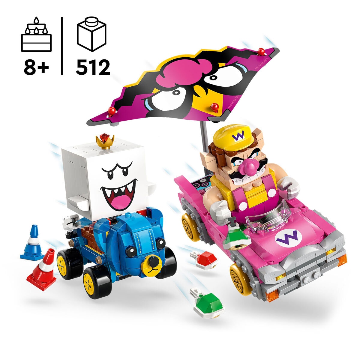 LEGO Super Mario - Wario & King Boo - Model 72038 (8+ Years)