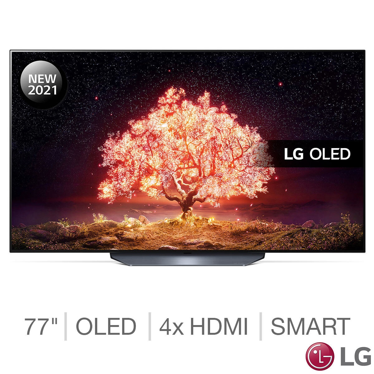 LG OLED77B16LA 77 Inch OLED 4K Ultra HD Smart TV Costco UK