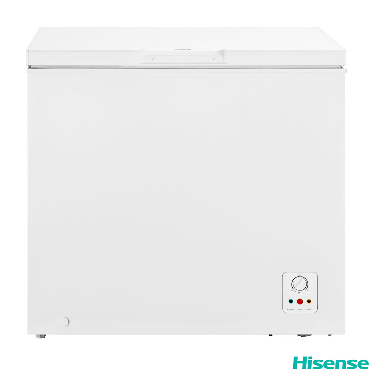 chest freezer front facing