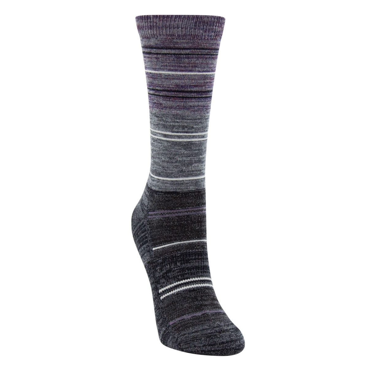 Kirkland Signature Women's Merino Wool Sock, 6 Pack in Purple Costco UK