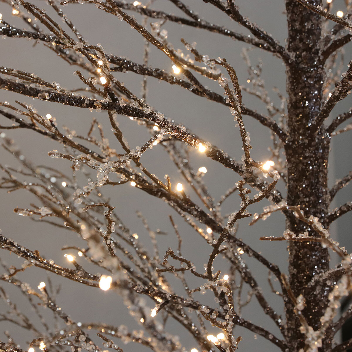 Buy 7ft LED Iced Tree Lifestyle Image at Costco.co.uk