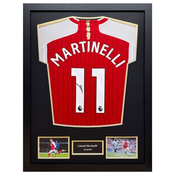 Gabriel Martinelli Signed Arsenal Shirt
