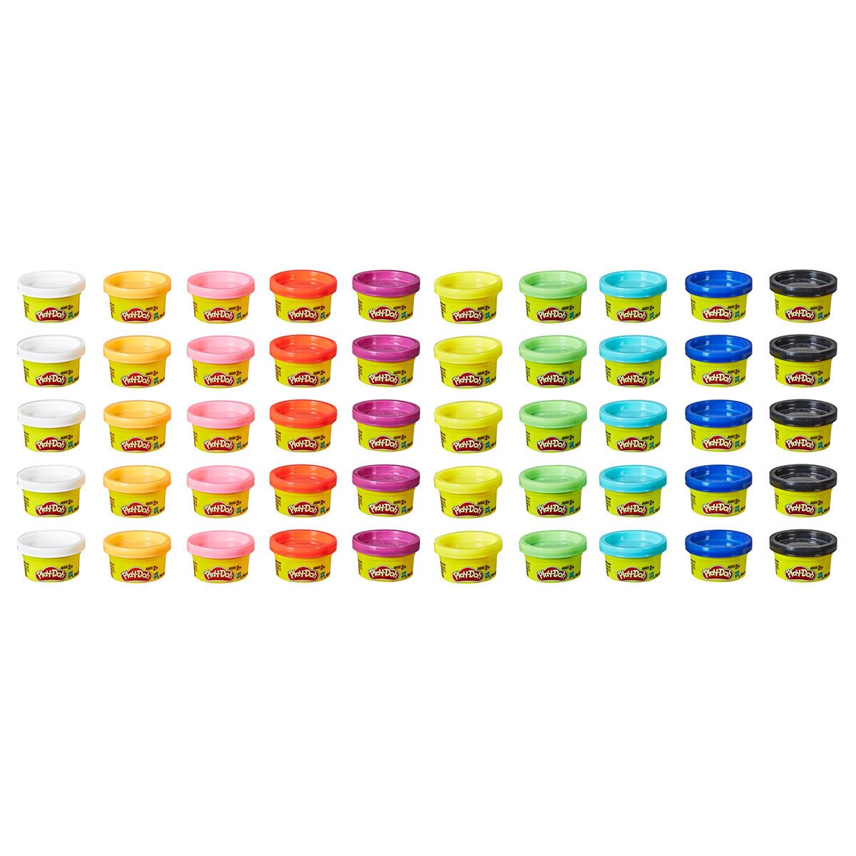 Play-Doh Tubs - 50 Pack (2+ Years)