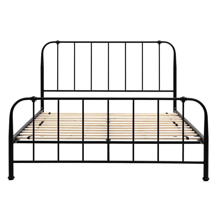 Gallery Loughton Black Metal Bed Frame, Double Gallery Loughton Black Metal Bed Frame, Double