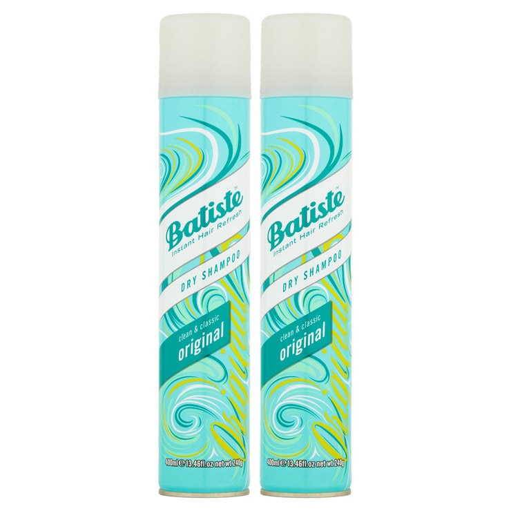 Batiste Dry Shampoo Original, 2 x 400ml Costco UK