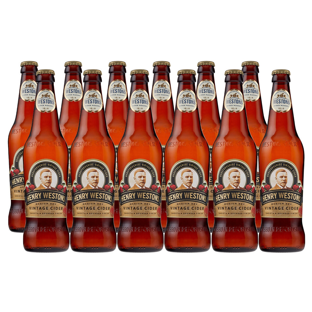 Henry Westons Cider, 12 x 500ml