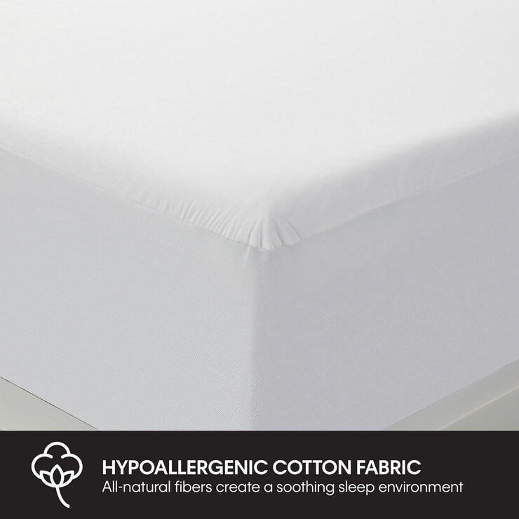 Protect-A-Bed Cotton Mattress Protector, in 5 Sizes