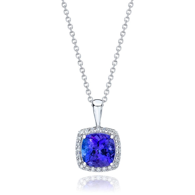 Cushion Cut Tanzanite And 0 13ctw Round Brilliant Diamond Pendant 14ct White Gold Costco Uk - White Gold Pendant Costco Cushion Cut Tanzanite And 0 13ctw Round Brilliant Diamond Pendant 14ct White Gold Costco Uk - White Gold Pendant Costco