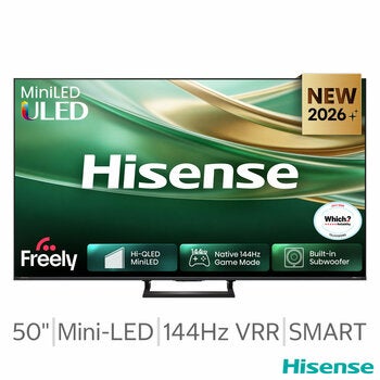 Hisense 50E8STUK 50 Inch Mini LED 4K UHD Smart TV