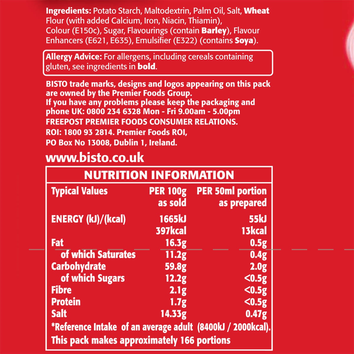 Nutritional Information