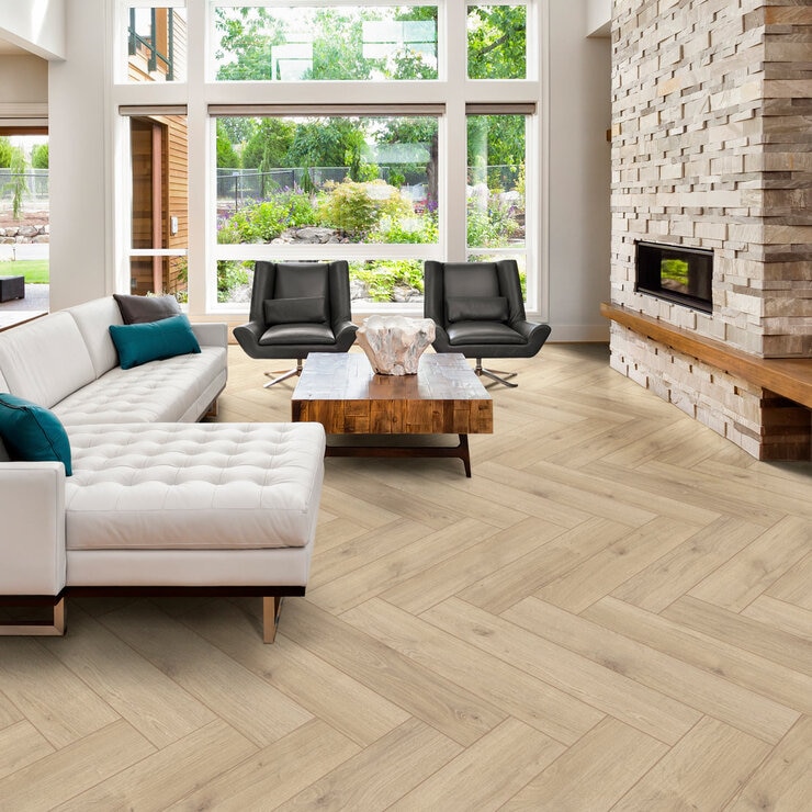 Golden Select Juliet AC5 Laminate Herringbone Flooring - SAMPLE ONLY