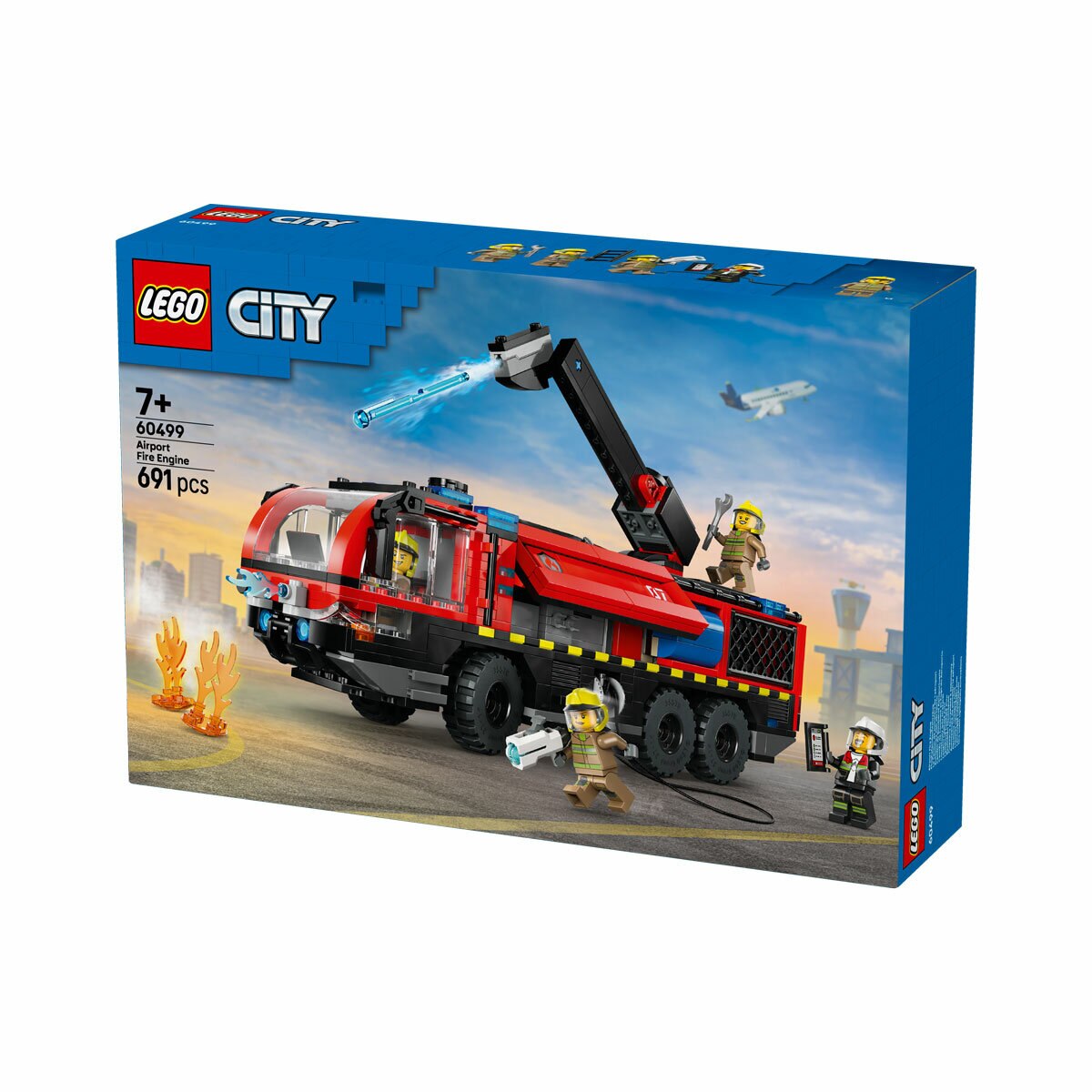 LEGO City Airport Fire Truck - Model 60499 (7+ Years)