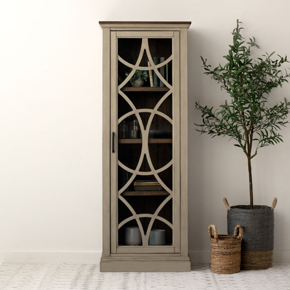 Pike & Main Quinn Wooden Bookcase Costco UK