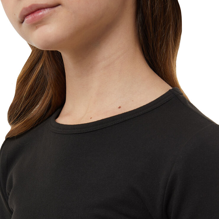 32 Heat Kids Plush Base Layer Set in Black