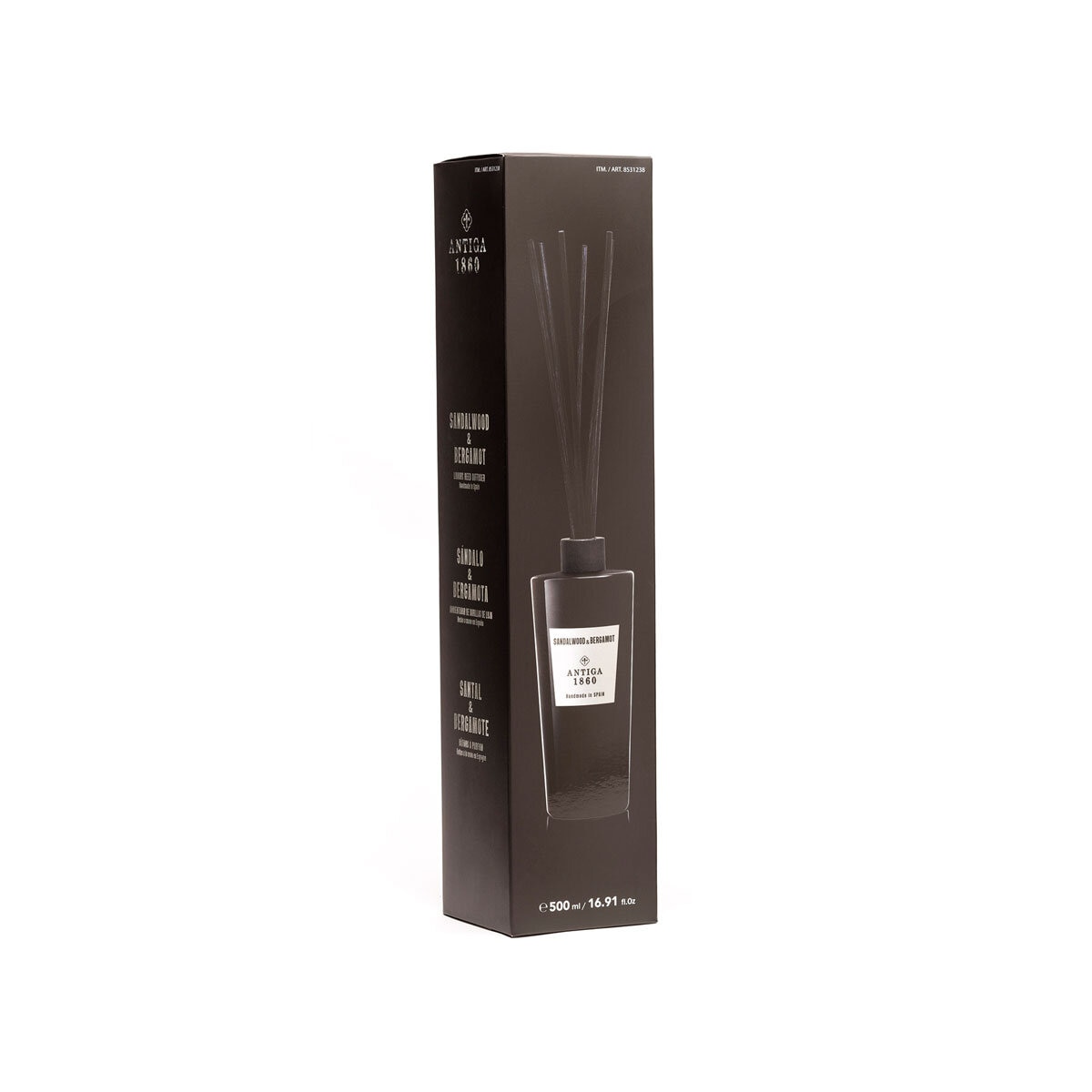 Antiga Reed Diffuser 500ml Sandalwood & Bergamot