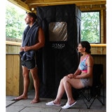 R3NU Sauna Steam Pod with Ice Plunge Recovery Pod