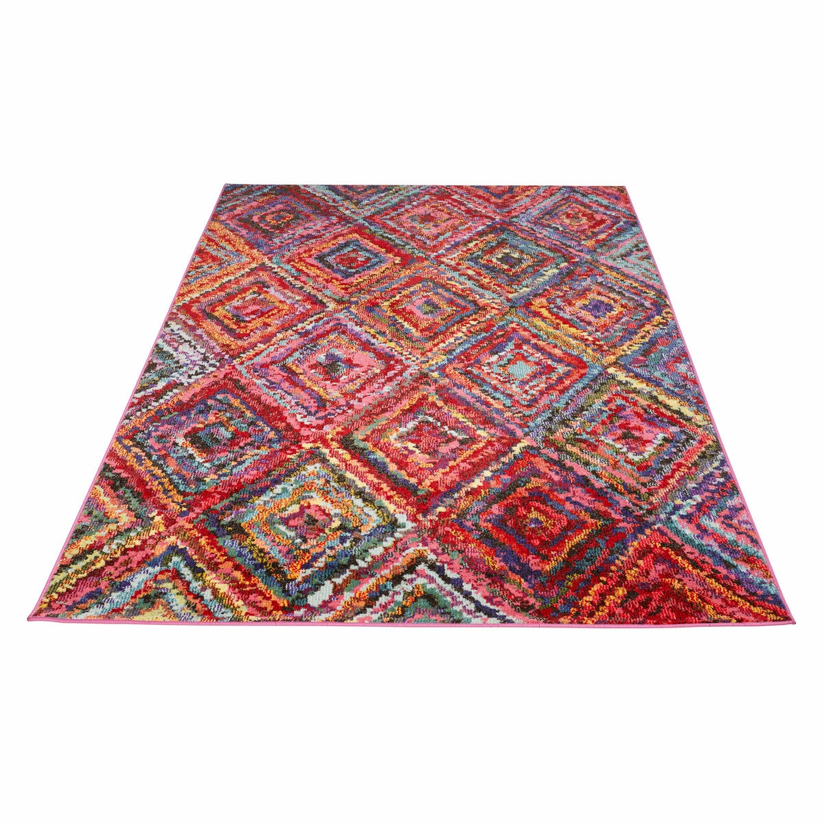 Concept Looms Carnaval Pink Rug in 3 Sizes