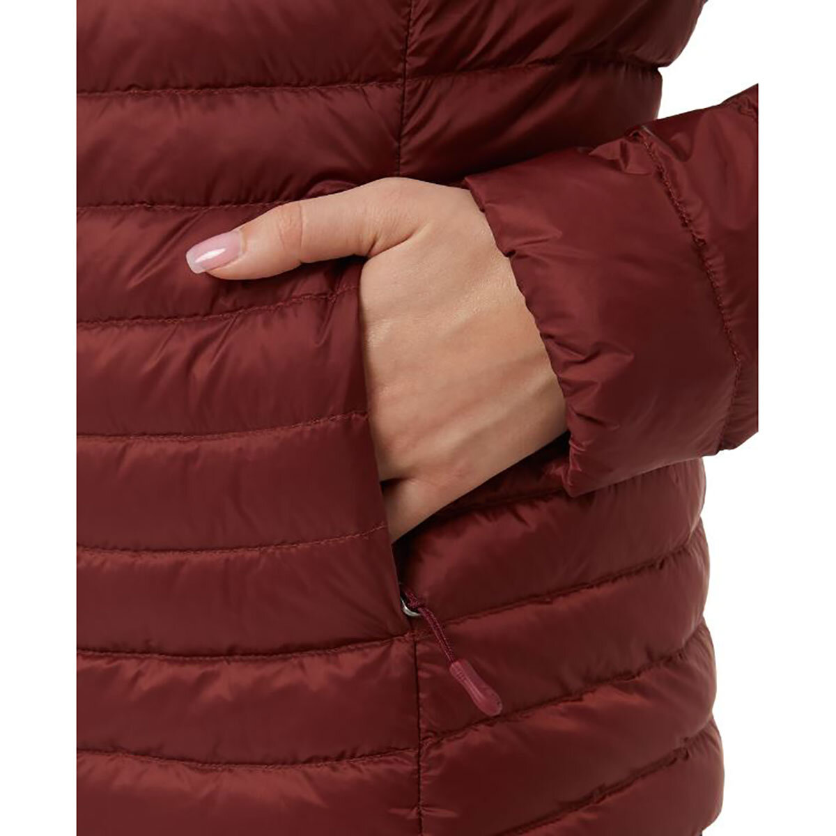 32 Degrees Ladies Down Jacket in Red, Extra Large