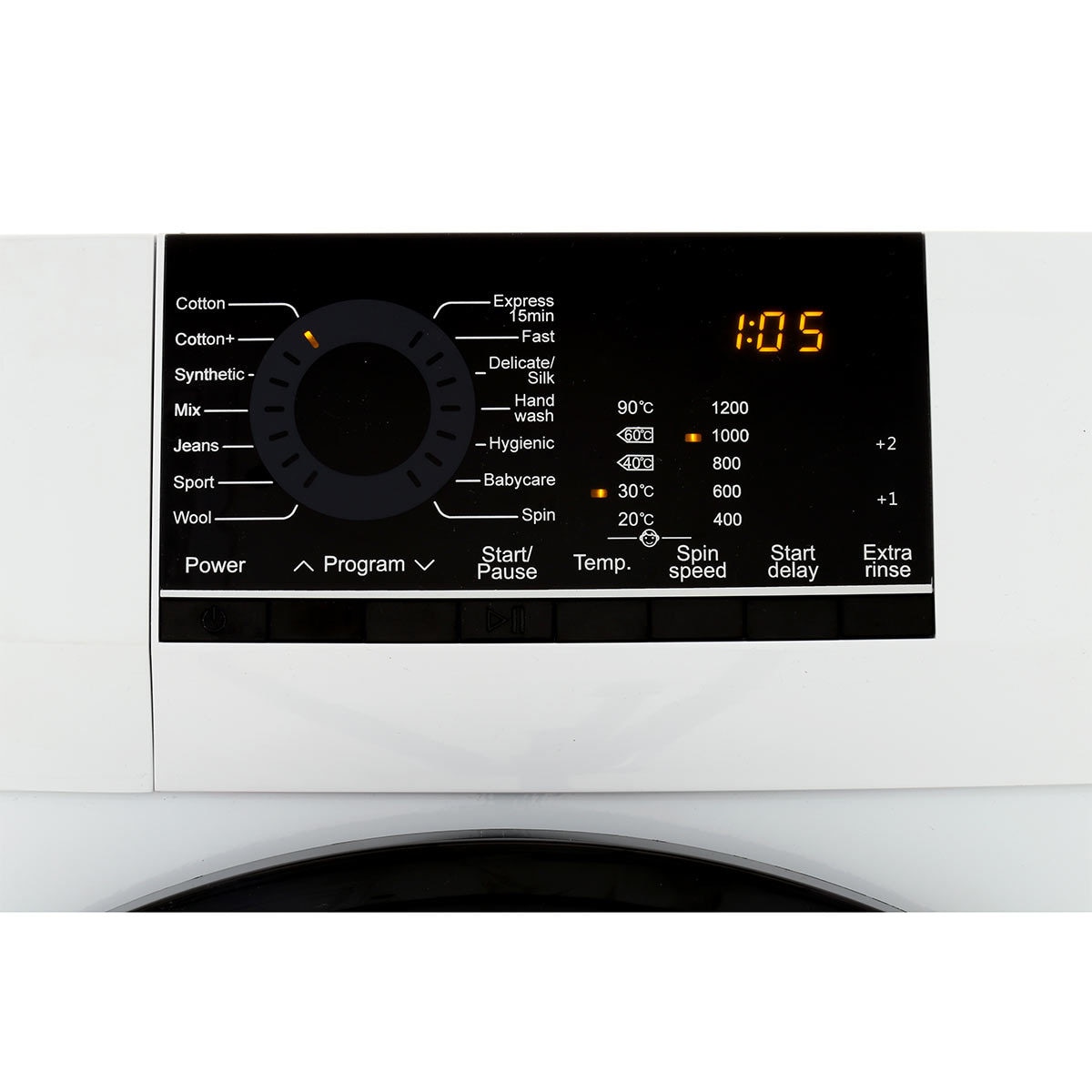 Haier HW8014829, 8kg, 1400rpm Washing Machine A+++ Rating in White Costco UK