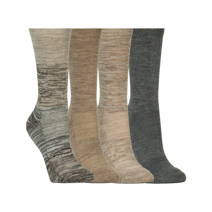 Kirkland Signature Ladies Merino Wool Blend Sock, 4 Pack