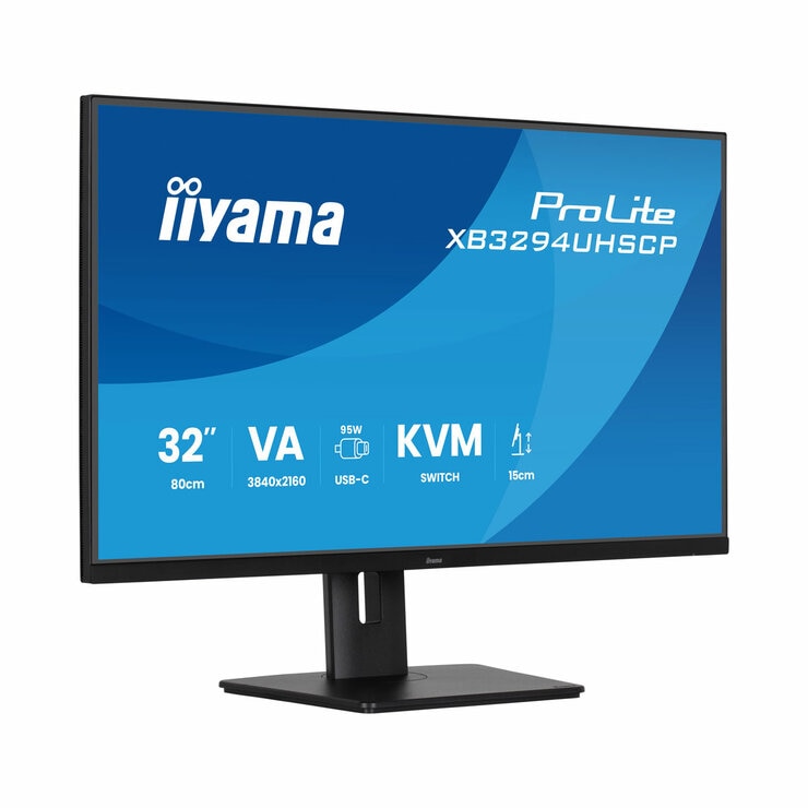 iiyama, 32 Inch, 4k UHD, VA Monitor, XB3294UHSCP-B1 iiyama, 32 Inch, 4k UHD, VA Monitor, XB3294UHSCP-B1