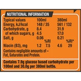 Lucozade Energy Orange, 6 x 4 x 380ml