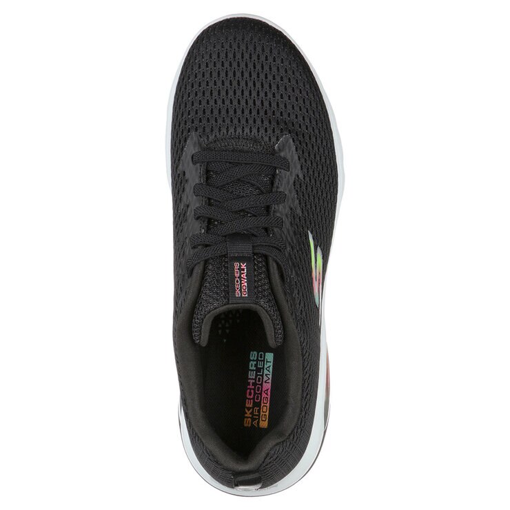 Skechers Ladie's Go Walk Air Whirl in Black, Size 6 Skechers Ladie's Go Walk Air Whirl in Black, Size 6