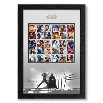 Star Wars Framed Royal Mail® Collectable Stamps - Complete Stamp Collection