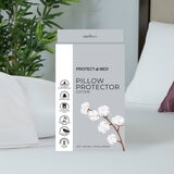 Protect-A-Bed Cotton Pillow Protector 75 x 50 cm, 2 Pack