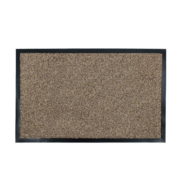 JVL Admiral Microfibre Door Mat in 2 Colours, 50 x 80cm - 2 Pack