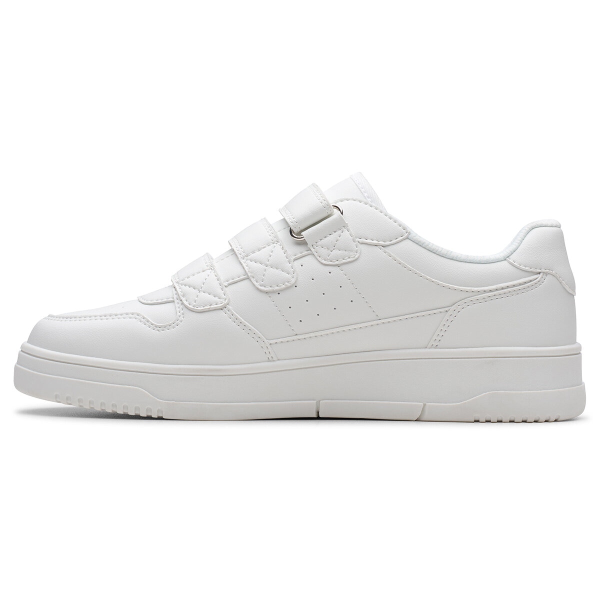 Clarks Kids Canyon Sky White Trainers Clarks Kids Canyon Sky White Trainers