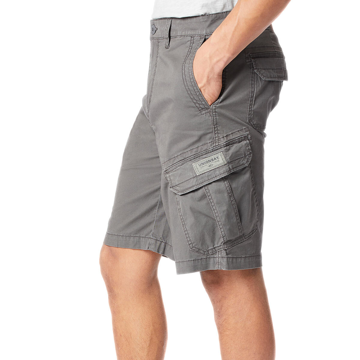 Union Bay Dexter Cargo Men's Shorts in Grey
