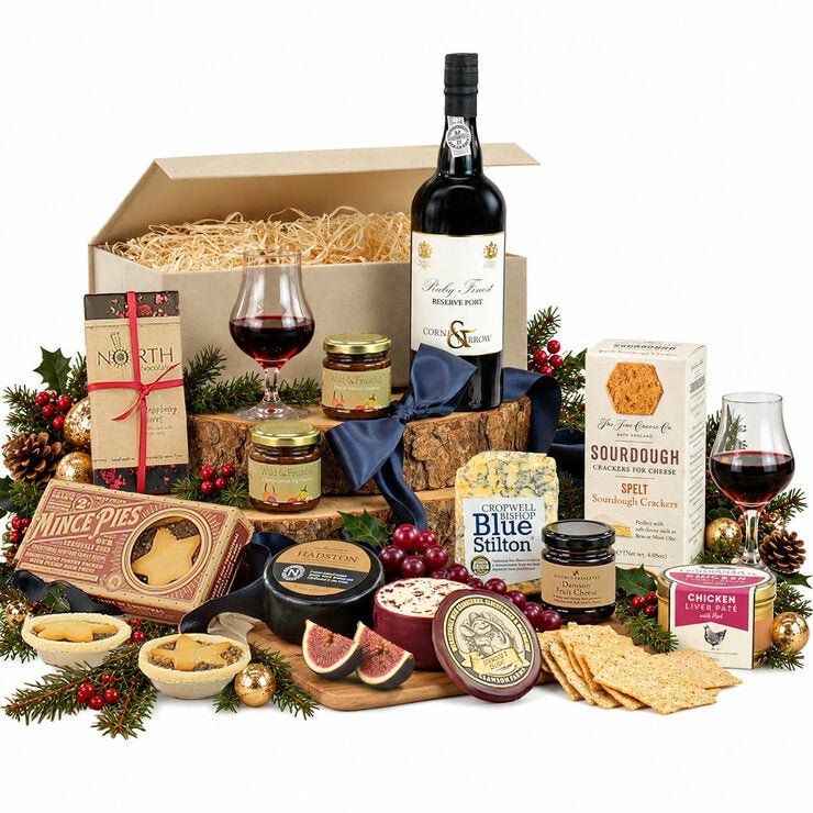 The After Dinner Port & Stilton Hamper The After Dinner Port & Stilton Hamper