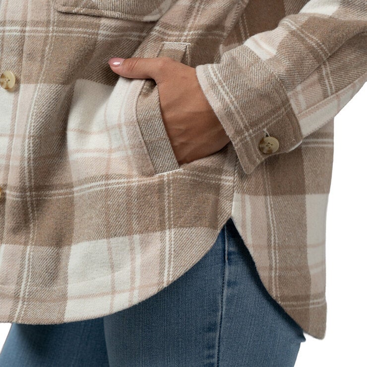 Jachs Ladies Quilted Shacket Jachs Ladies Quilted Shacket