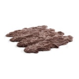 Bowron Longwool 100% Sheepskin Octo Rug, Paco