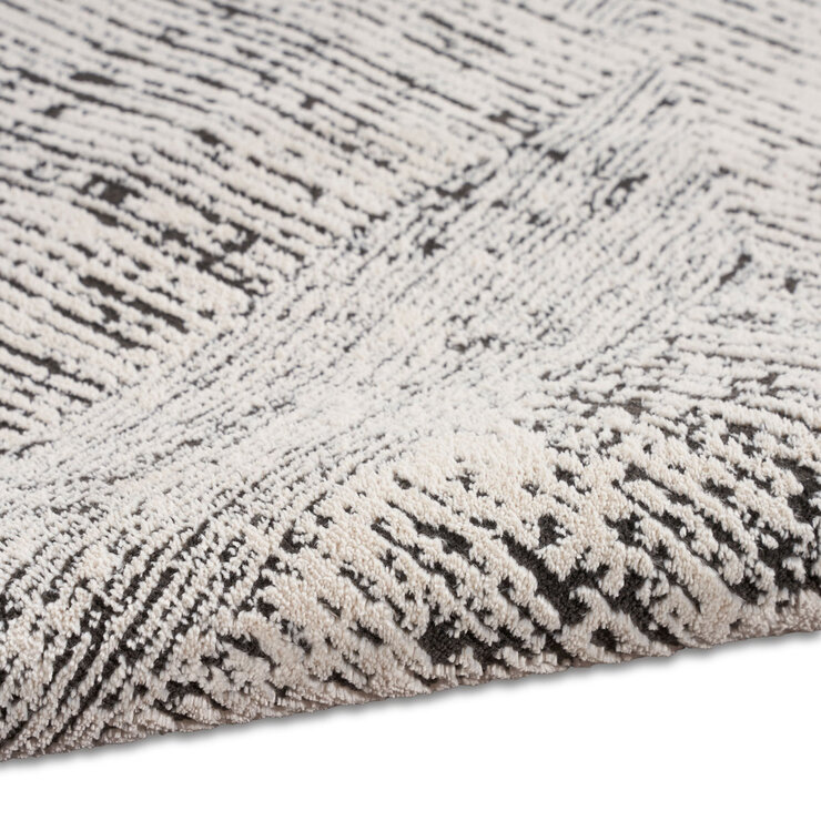 Calvin Klein CK024 Irradiant Cream & Black Rug, in 2 Sizes