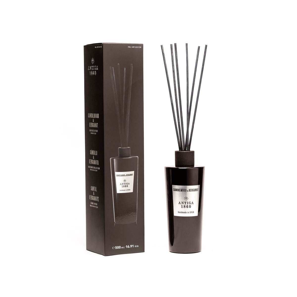 Antiga Reed Diffuser 500ml Sandalwood & Bergamot