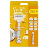 Gillette Venus Comfortglide with Olay Premium Handle & 8 Blades