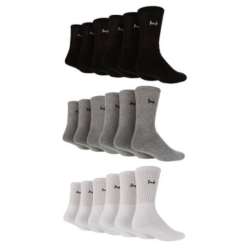 Pringle Men's 2 x 3 Pack Cushioned Sports Socks in 3 Colours and One Size UK 7-11