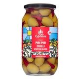 Cypressa Fiery Piri Piri Chilli Stuffed Olives, 990g