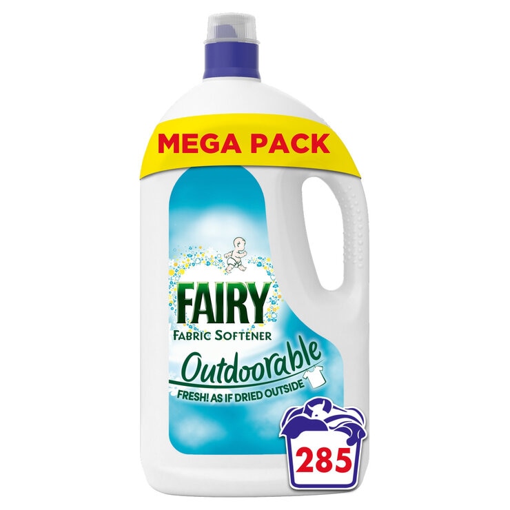 Fairy Outdoorables Fabric Conditioner, 285 Wash, 3.99L