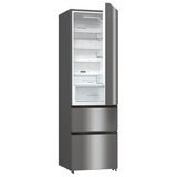 Hisense RM469N4ACDUK Fridge Freezer, D Rated in Stainless Steel