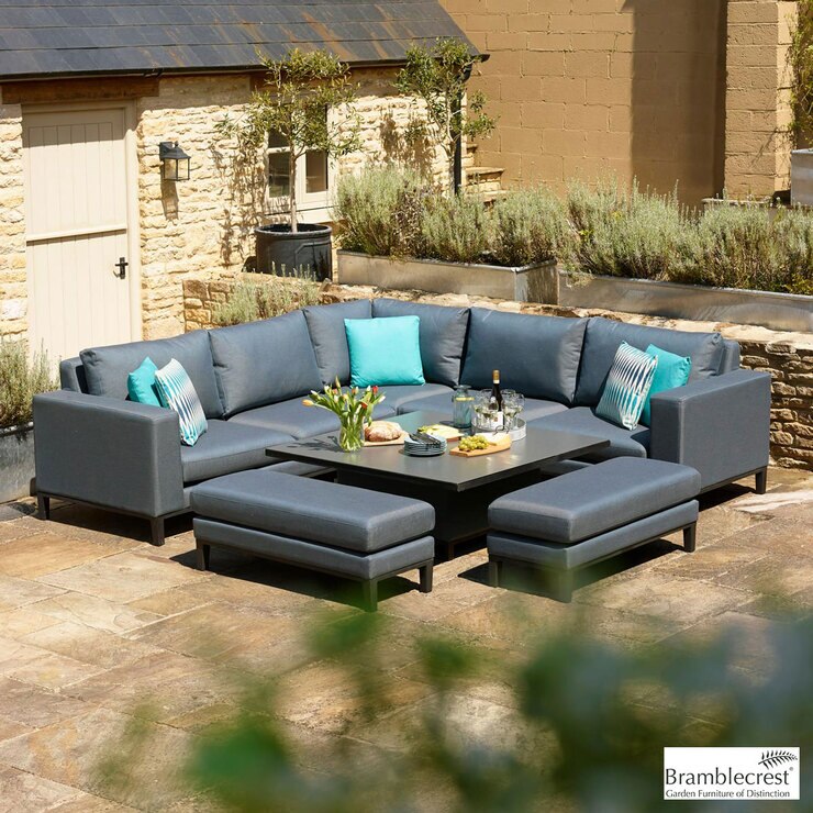 Bramblecrest Indigo 5 Piece Modular Patio Set Costco Uk Bramblecrest Indigo 5 Piece Modular, Costco Patio Furniture Out Of Stock