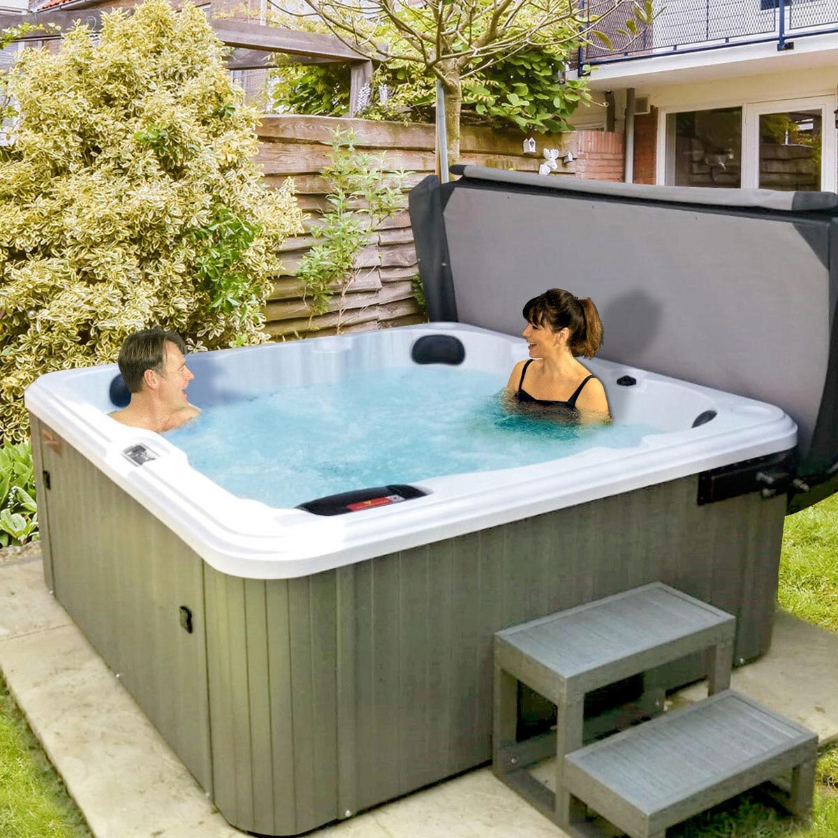 Hot Tub Master Luna Stream 40-Jet 6 Person Hot Tub - Delivered and Installed