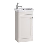 Tavistock Ashby Cloakroom 46.4 cm Floor Mounted Vanity Unit in White