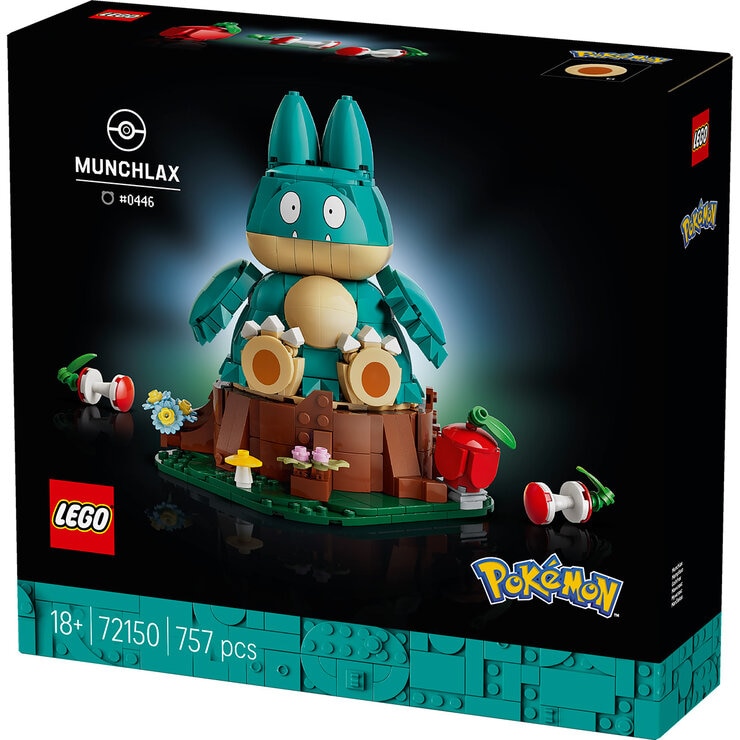 LEGO Pokémon Munchlax - Model 72150 (18+ Years) LEGO Pokémon Munchlax - Model 72150 (18+ Years)