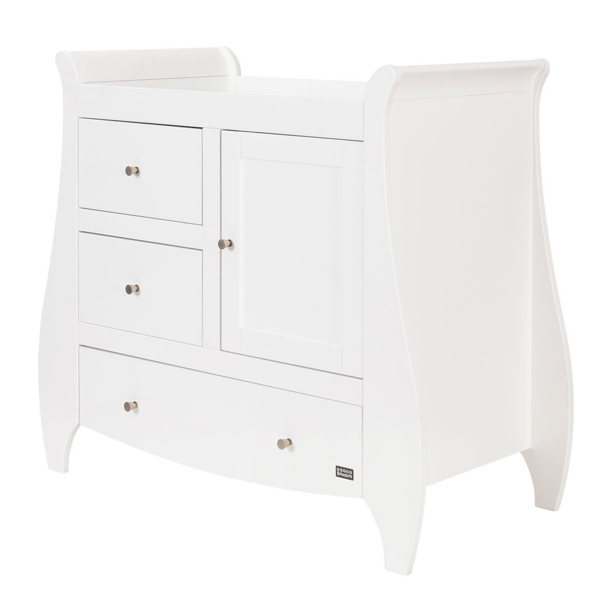 Tutti Bambini Katie Chest Changing Unit in White 